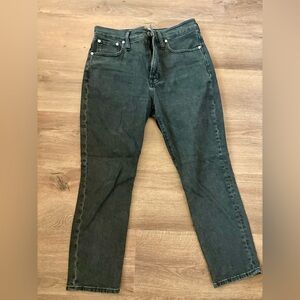 Madewell black wash Denim Jeans